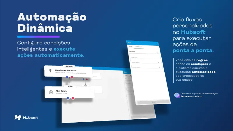 Imagem de capa do artigo: Arquitetura de Processos: Por que a Automação Dinâmica do HubSoft é o Motor de Escala Indispensável para ISPs?
